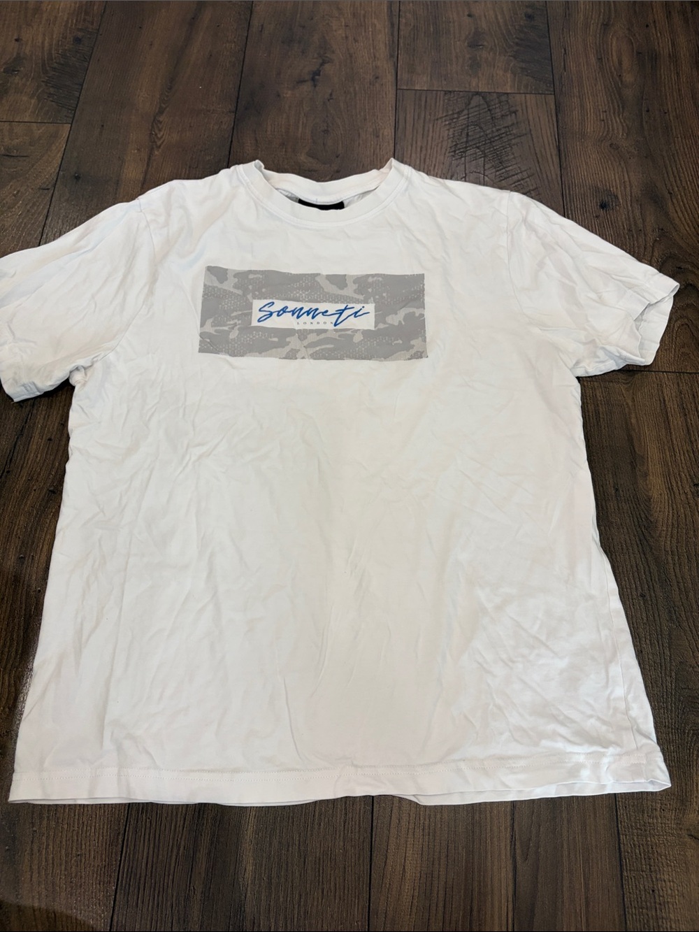 Mens Gray Sonneti London T-shirt
